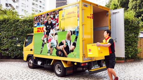 DHL entrega la Copa del Mundo de Rugby 2019 ™ a Japón