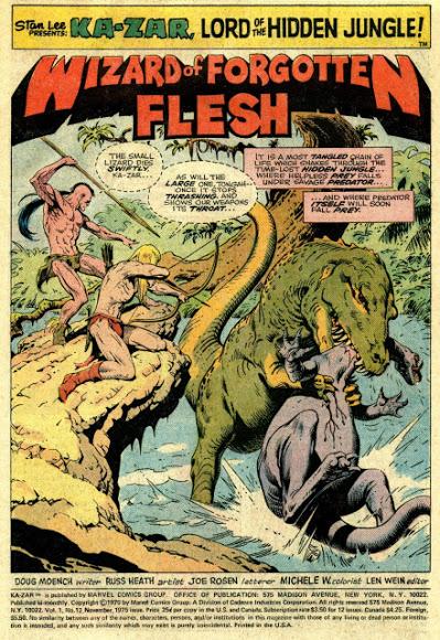 Superhéroes y dinosaurios XVII: Doug Moench