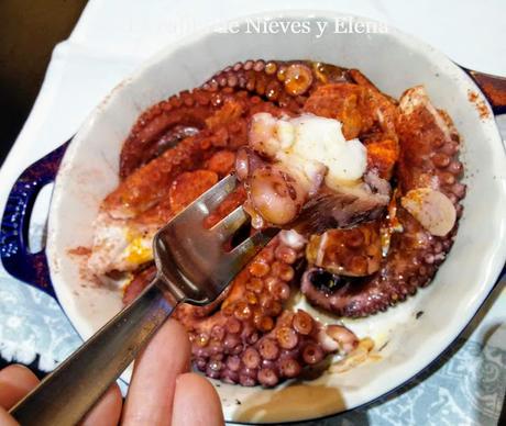 Pulpo al horno en cocotte Pulpo al horno en cocotte