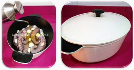 Pulpo al horno en cocotte Pulpo al horno en cocotte