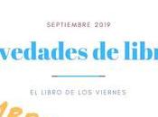 rentrée libros ¡Novedades septiembre!