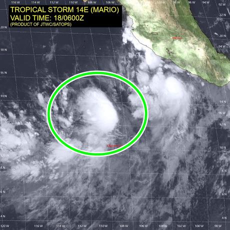 México bajo amenaza tormenta tropical 