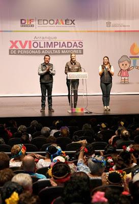 ARRANCA FERNANDA CASTILLO DE DEL MAZO XVI OLIMPIADAS DE PERSONAS ADULTAS