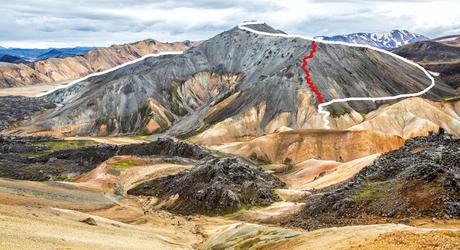 ▷ Caminata por el Loop Blahnúkúr Brennisteinsalda, Landmannalaugar, Islandia Blahnukur-Trail-Route.jpg.optimal ▷ Caminata por el Loop Blahnúkúr Brennisteinsalda, Landmannalaugar, Islandia