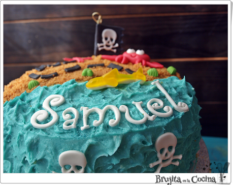 Tarta Pirata - Samuel cumple 6