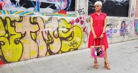 Vestido Alice, todo al rojo