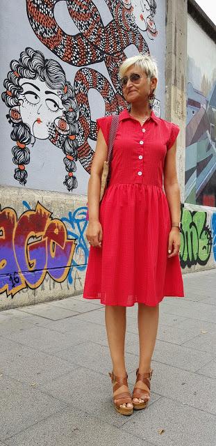 Vestido Alice, todo al rojo