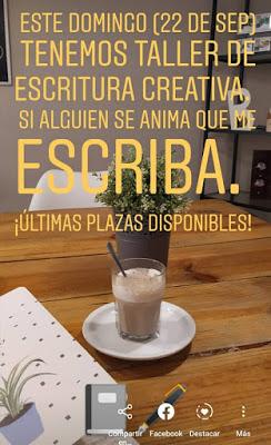 Taller de escritura creativa (domingo)