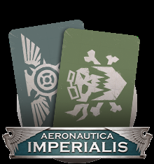 Cartas exclusivas de tripulación oficiales de Aeronautica Imperialis