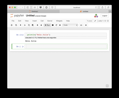 Julia en Jupyter Notebook