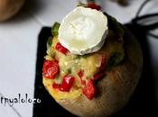 Patata rellena pizza