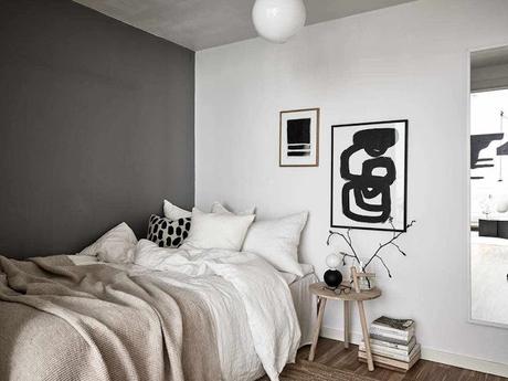 Estudio de estilo limpio y acogedor