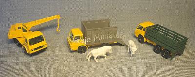 Camiones frontales Dodge de Matchbox