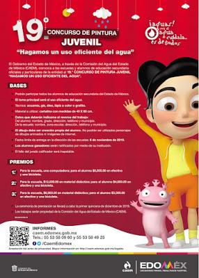 INVITAN A NIÑOS Y JÓVENES A PARTICIPAR EN EL CONCURSO ESTATAL DE DIBUJO Y PINTURA 2019