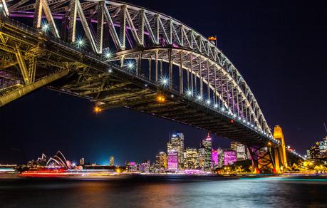 Sydney-Harbour-Bridge-Vivid-Sydney-2 ▷ Comente sobre Qué hacer en Sydney en 48 horas: un emocionante itinerario de 2 días por Qué hacer en Sydney en 48 horas - Buscar Pride Travel