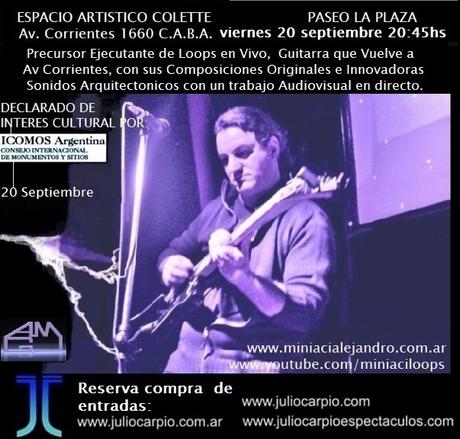 Alejandro Miniaci en Vivo - Mañana 20 de Septiembre