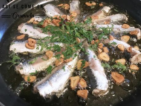 Sardinas al pil pil Sardinas al pil pil