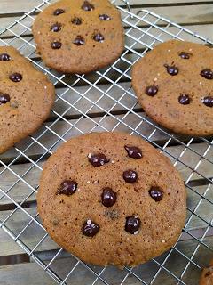 Cookies de calabaza y chocolate Cookies de calabaza y chocolate