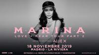 Concierto de Marina y Allie X en La Rivirera de Madrid