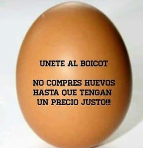 Una información que pasó por debajo de la mesa: Acerca del 13 de abril en lo económico porque sólo el pueblo salva el pueblo. Resultado de imagen para Boicot al Huevo la razon