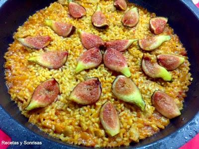 ARROZ CON HIGOS Y SECRETO IBERICO ARROZ CON HIGOS Y SECRETO IBERICO
