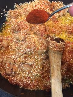 ARROZ CON HIGOS Y SECRETO IBERICO ARROZ CON HIGOS Y SECRETO IBERICO