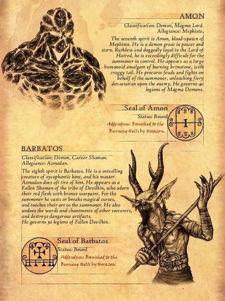 Clavis Vizjereica, de Malphas (Arte de la saga Diablo) Clavis Vizjereica, de Malphas (Arte de la saga Diablo)