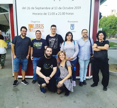 Visita a la feria del libro de otoño 2019