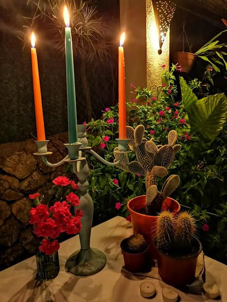 la decoración de mi cena de cumpleaños mexicano