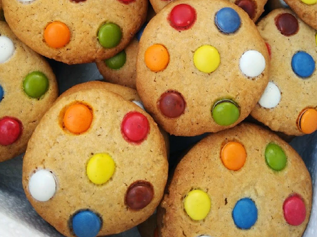 Galletas con lacasitos