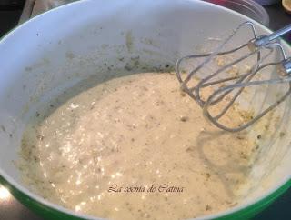 Bizcocho de limón y pistachos