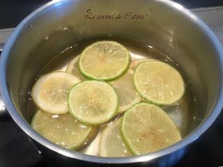 Bizcocho de limón y pistachos