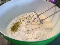 Bizcocho de limón y pistachos