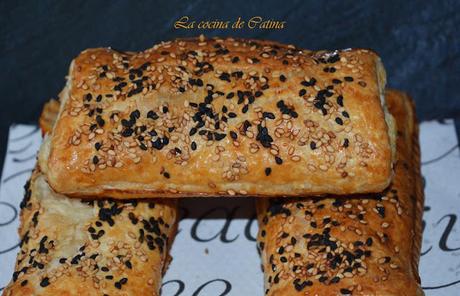 Napolitanas de jamón y queso Napolitanas de jamón y queso