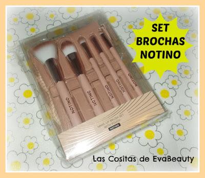 set  brochas de maquillaje notino de viaje con neceser