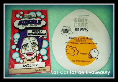 mascarilla facial burbujas beauty formulas y de huevo de Revox