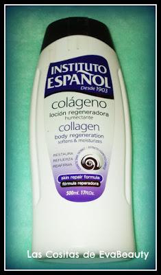 loción corporal regeneradora con colágeno de instituto español