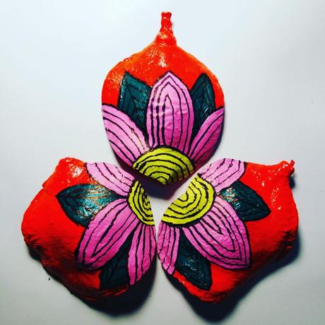 Como pintar semillas de jacaranda para decoración Como pintar semillas de jacaranda para decoración