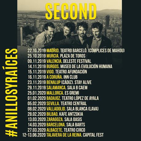 Second amplía la gira de 'Anillos y raíces'