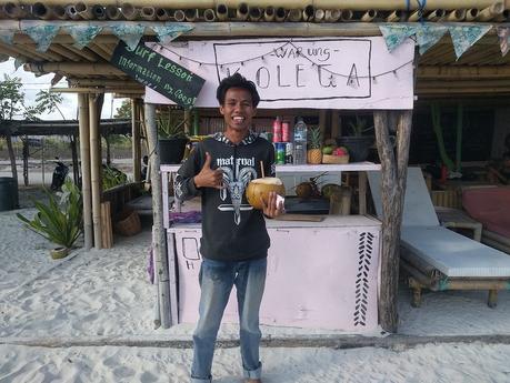 Lombok. Kuta Lombok y sus playas Warung Kolega en Tanjung Aan