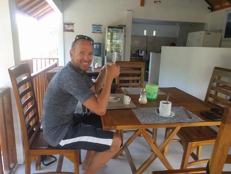 Lombok. Kuta Lombok y sus playas En el restaurante del Sera'h Homestay