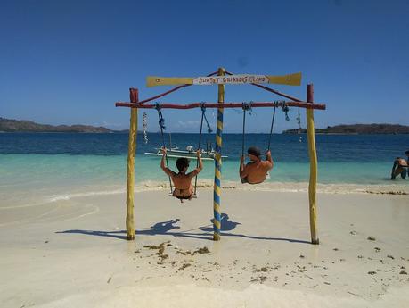 Columpio en Gili Kedis