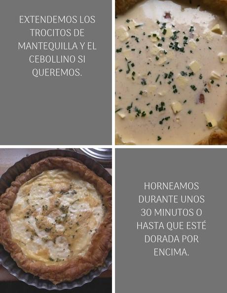 La original quiche lorraine de Julia Child #alfabetosalado {y no lleva queso} preparacion-quiche-lorraine-receta-de-julia-child