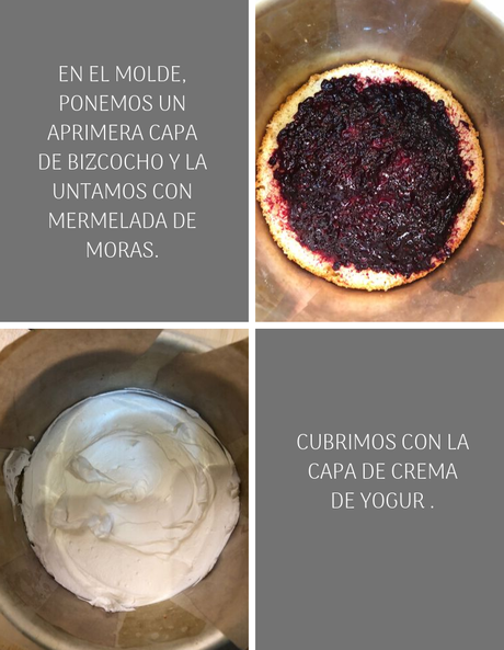 Tarta Layer Cake de Limón con Mermelada de Moras #unagalletauncuento {El cielo se está cayendo}