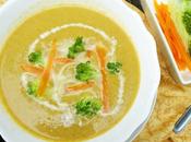 Crema brócoli zanahoria (olla rápida)