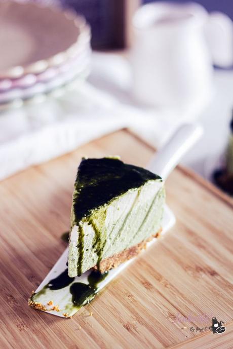 Cheesecake de Té Matcha