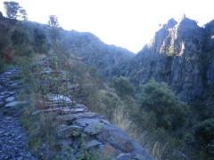 La bajada al barranco del Jaramilla La bajada al barranco del Jaramilla