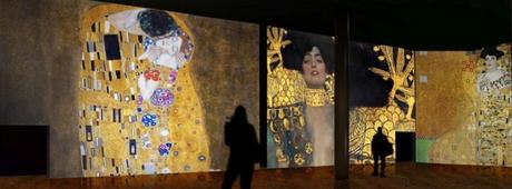 La exposición inmersiva de Gustav Klimt