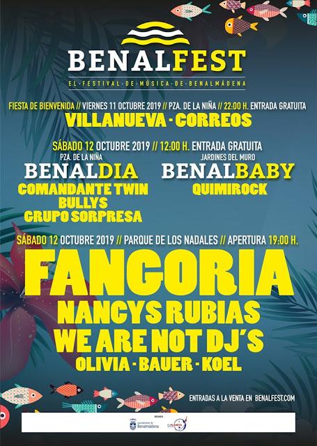[Noticia] Cartel completo del Benalfest 2019