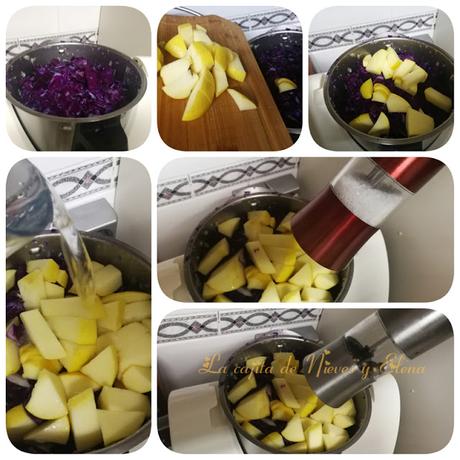 Lombarda estilo alemán en Thermomix